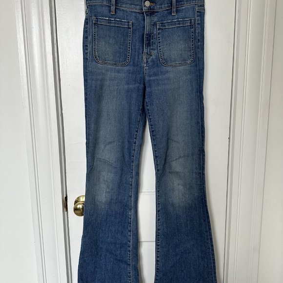 Veronica Beard Florence High-Rise Skinny Flare Jeans Size 29 - Picture 5 of 8